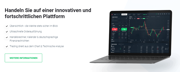 XTB bietet fortschrittliche Handelsplattformen